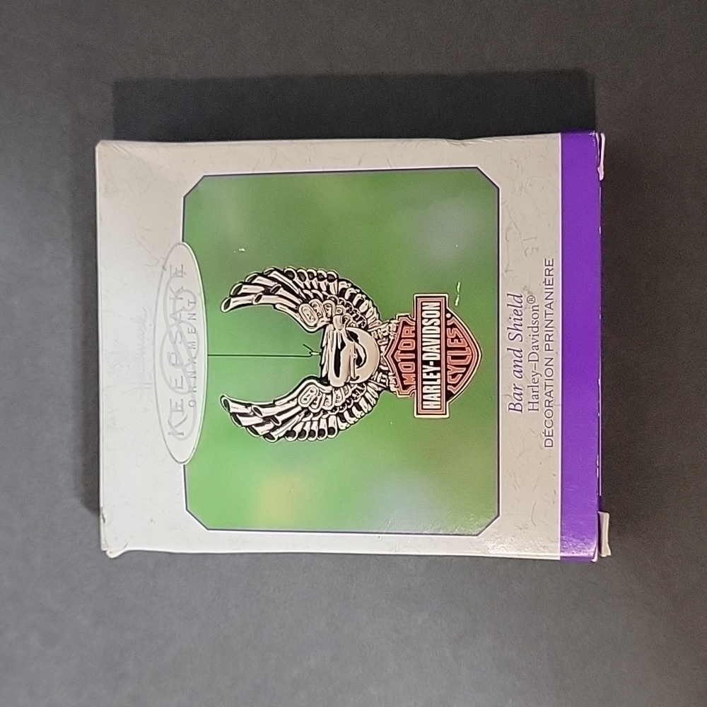 HARLEY DAVIDSON 2000 Collectors Keepsake ornament "Bar and Shield" - Picture 4 of 5